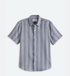 Flag & Anthem M SS Crawford Stripe Shirt NAVY COMBO