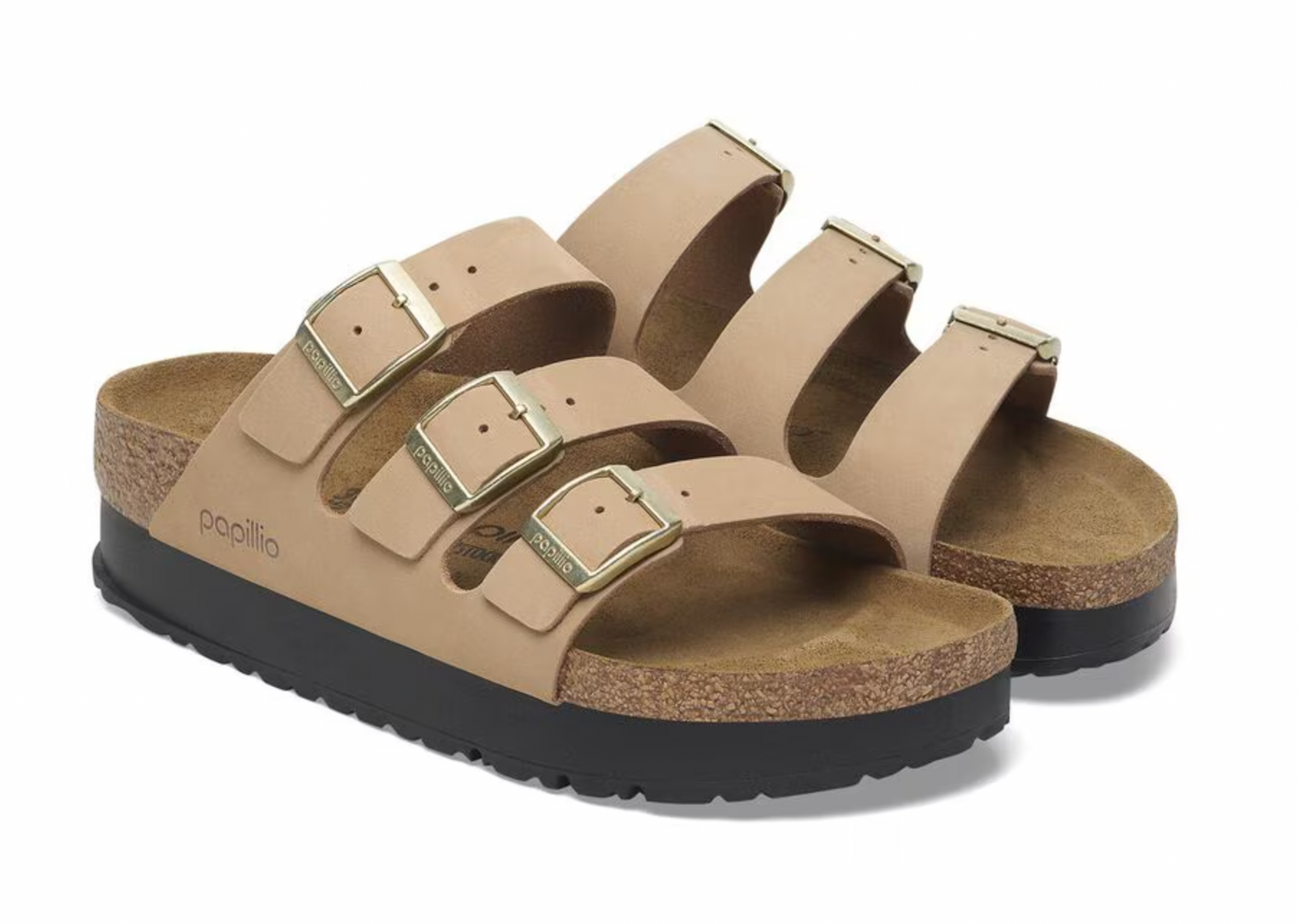 Birkenstock Papillio Florida Platform SANDCASTLE - NARROW