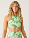 Carve Designs W Sanitas Compression Reversible Top TIDE / LIMEADE