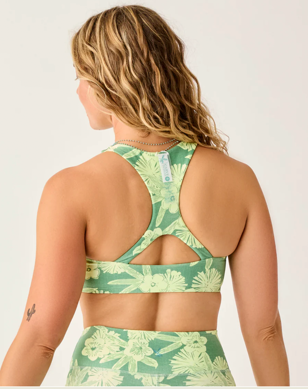 Carve Designs W Sanitas Compression Reversible Top TIDE / LIMEADE