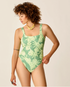 Carve Designs W Skye Compression One Piece TIDE