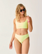 Carve Designs W Pipa Compression Bottom LIMEADE