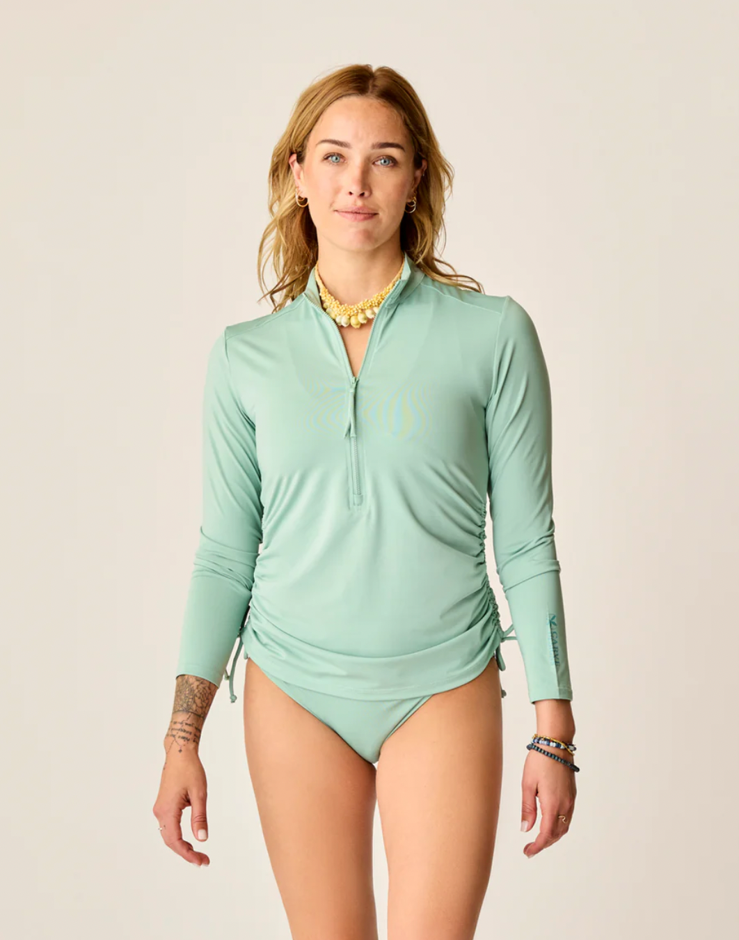 Carve Designs W LS Cruz Rashguard HAZE