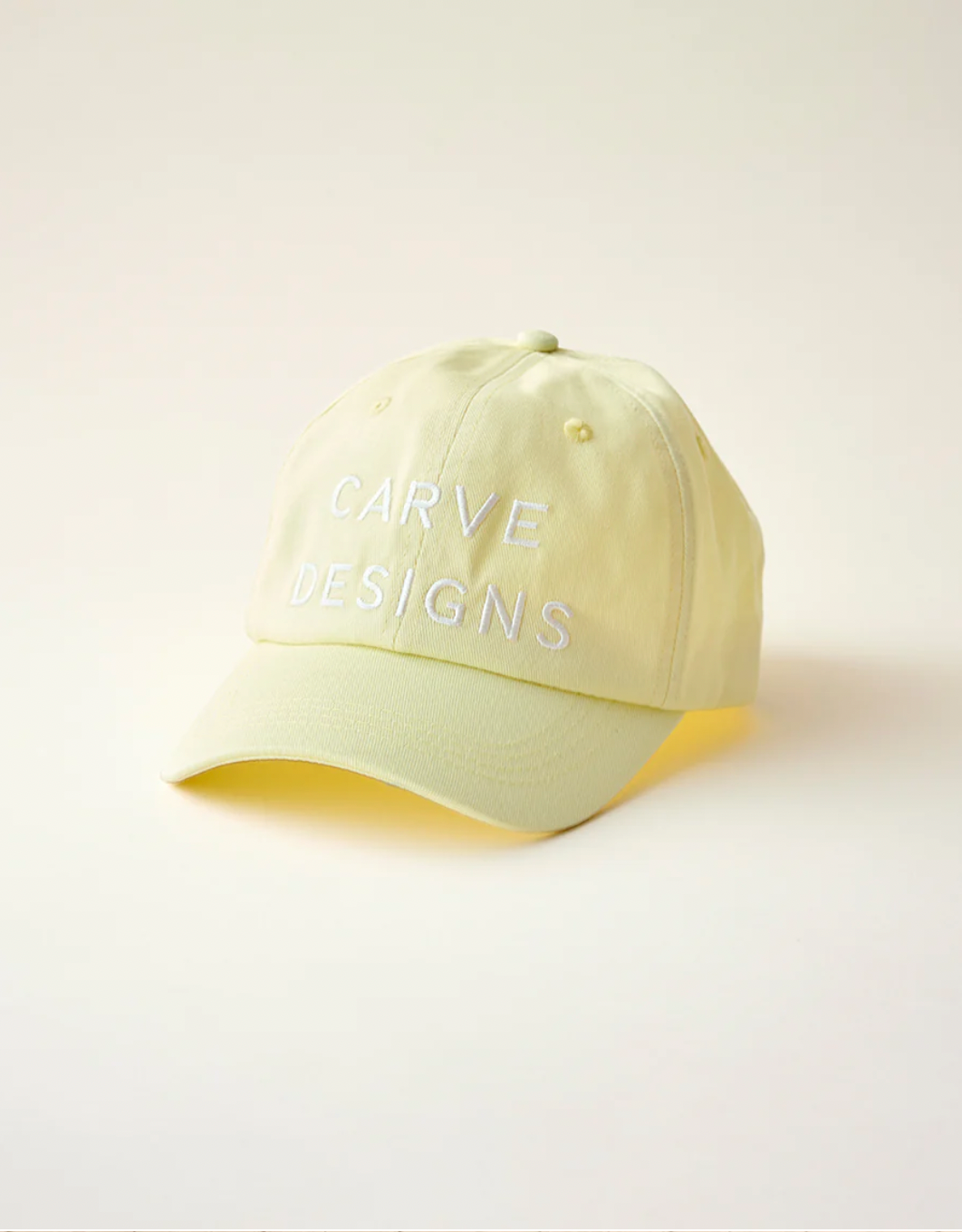 Carve Designs W Dad Hat LIGHT LIMEADE