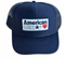 Local Beach American Girl Patch Trucker Hat NAVY