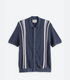 Flag & Anthem M SS Stafford Sweater Polo NAVY