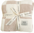 Local Beach Checker Luxe Blanket SAND/CREAM