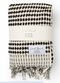 Local Beach Riviera Pool Towel BLACK