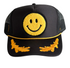 Local Beach Capt'n Simley Patch Trucker BLACK/YELLOW