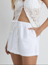 Rhythm W Beach Side Skort WHITE