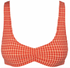 Rhythm W Lola Check Crop Top RED