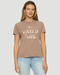 Flag & Anthem W SS Lucky in Love Tee BROWN