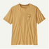 Patagonia M SS Boardshort Logo Tee BEESWAX TAN