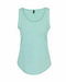 North River W Texture Knit Tank Split Tail AQUA HAZE