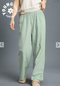 Umgee W Striped Wide Leg Pant SAGE