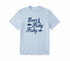 Life is Good M SS Crusher Beer Fishy Fishy Tee GLACIER BLUE