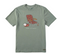 Life is Good M SS Crusher Keep It Simple Tee MOSS GREEN