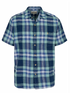 North River M SS Crosshatch Plaid Shirt HORIZON