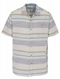 North River M SS Crosshatch Stripe Shirt REEF