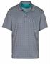 North River M SS Performance Knit Polo NIGHT OWL
