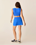 Carve Designs W Anya Balsa Skort BILLIE BLUE