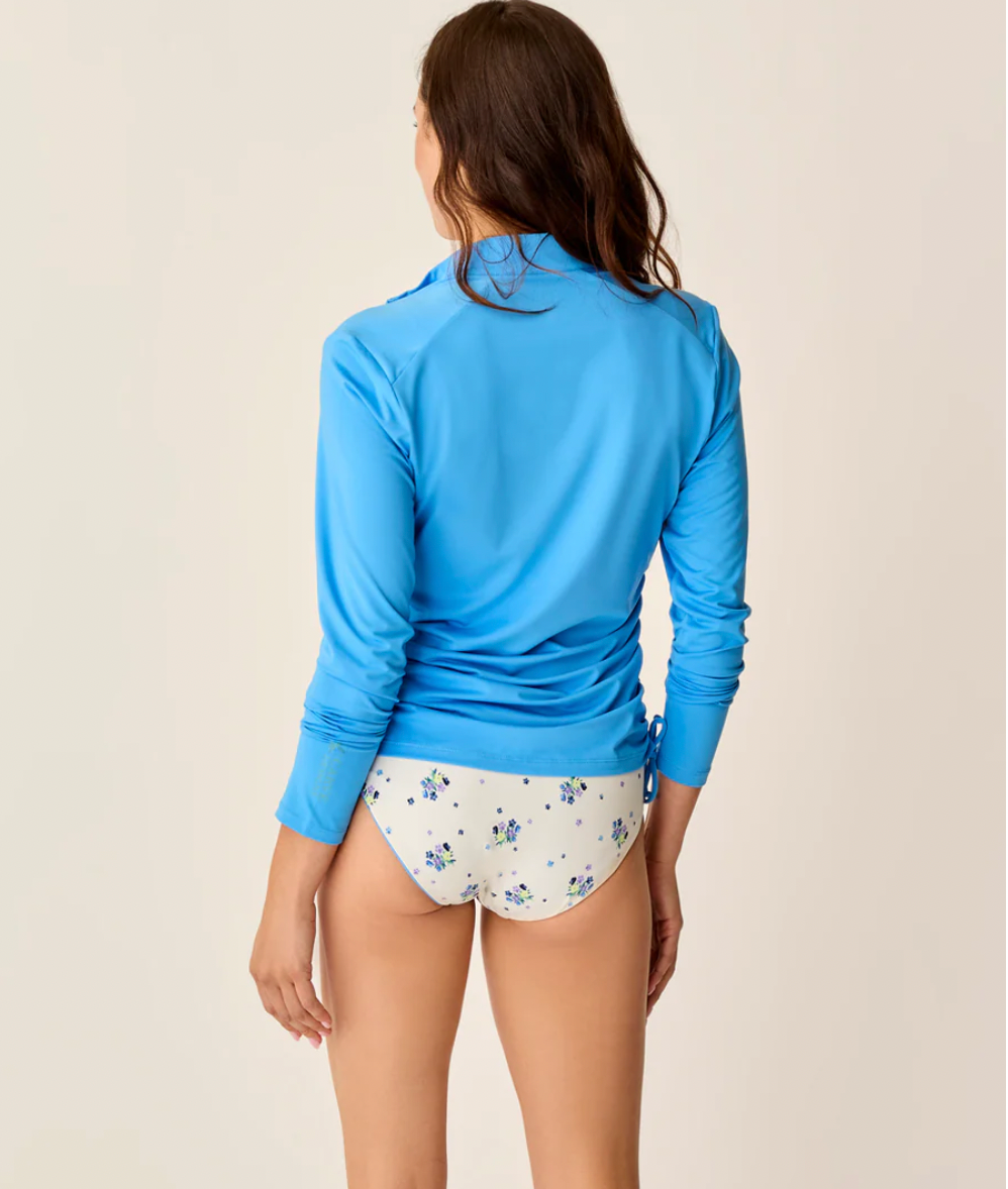 Carve Designs W LS Cruz Rashguard LAGOON