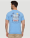 Flag & Anthem M SS Beach Brew Crew Tee LIGHT BLUE