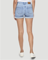 Flag & Anthem W Shelby Distressed Cuffed Denim Short LT WASH