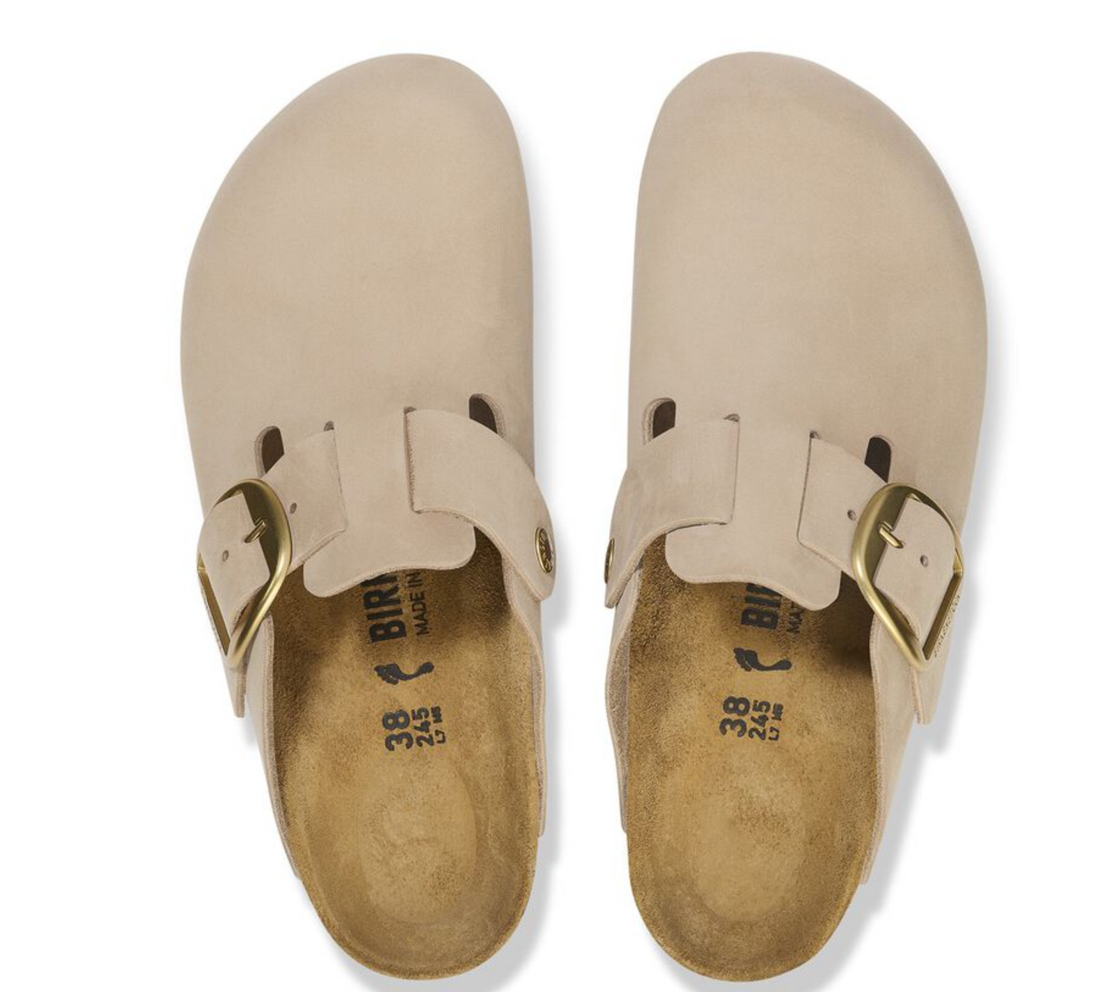 Birkenstock W Boston Big Buckle SANDCASTLE - NARROW