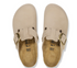 Birkenstock W Boston Big Buckle SANDCASTLE - NARROW