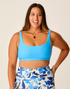 Carve Designs W Korbyn Compression Top LAGOON
