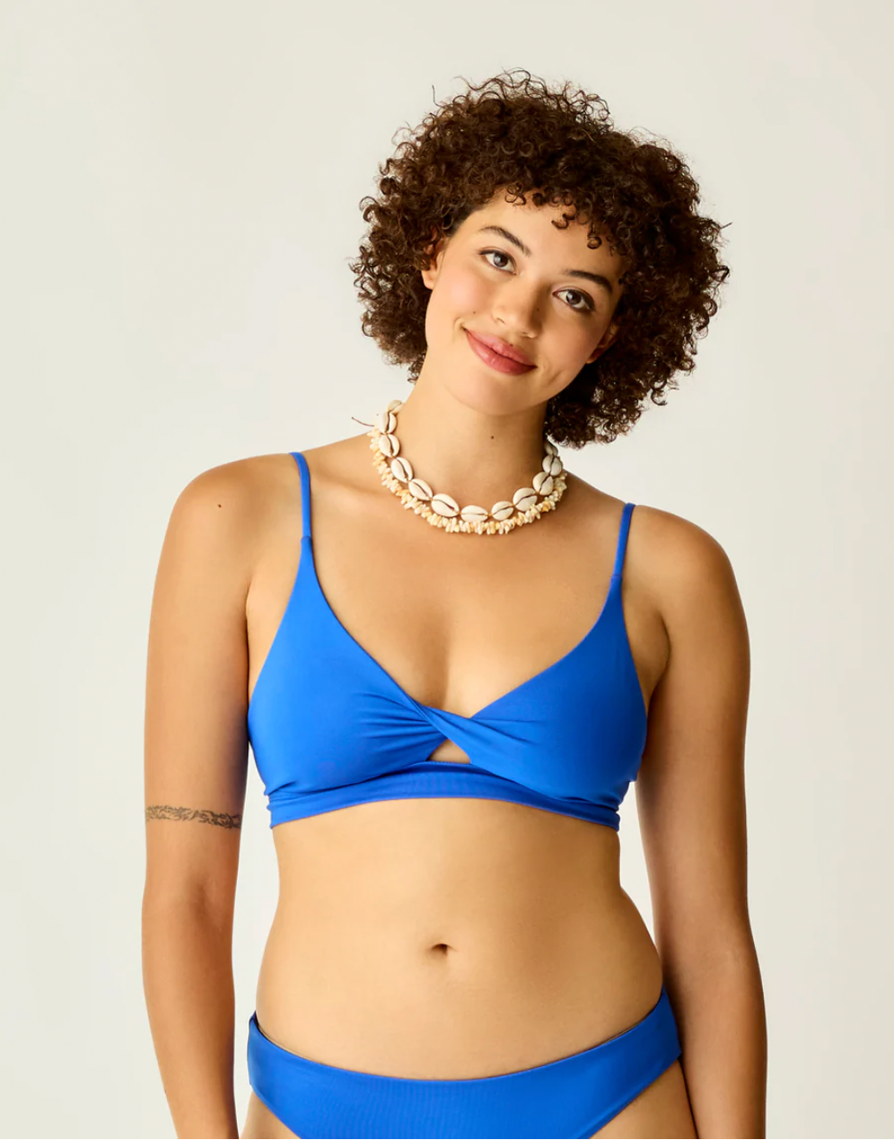 Carve Designs W Elba Top BILLIE BLUE