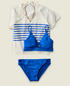 Carve Designs W Elba Top BILLIE BLUE