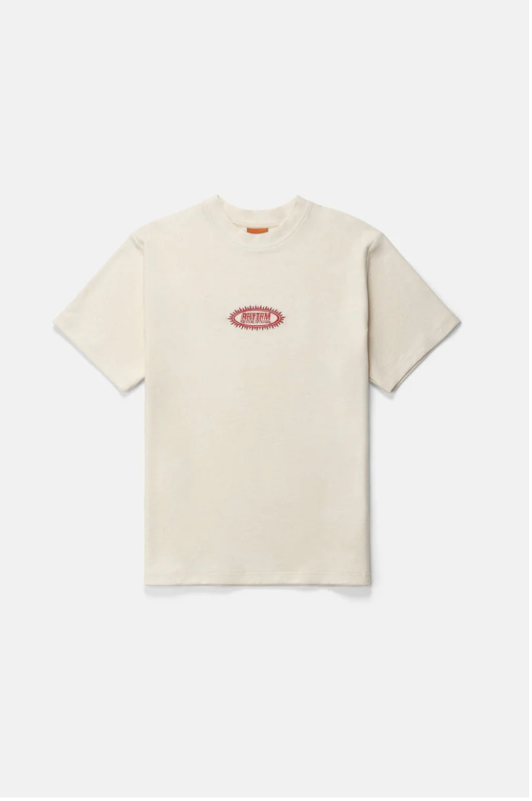 Rhythm M SS Stamp Vintage Terry Tee NATURAL