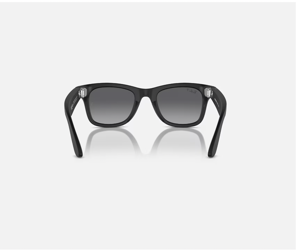 Ray Ban Meta Wayfarer MATTE BLACK/ GRADIENT GRAPHITE