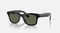 Ray Ban Meta Wayfarer SHINY BLACK/GREEN