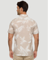 Flag & Anthem M SS Deale Floral Print Shirt SAND/WHITE