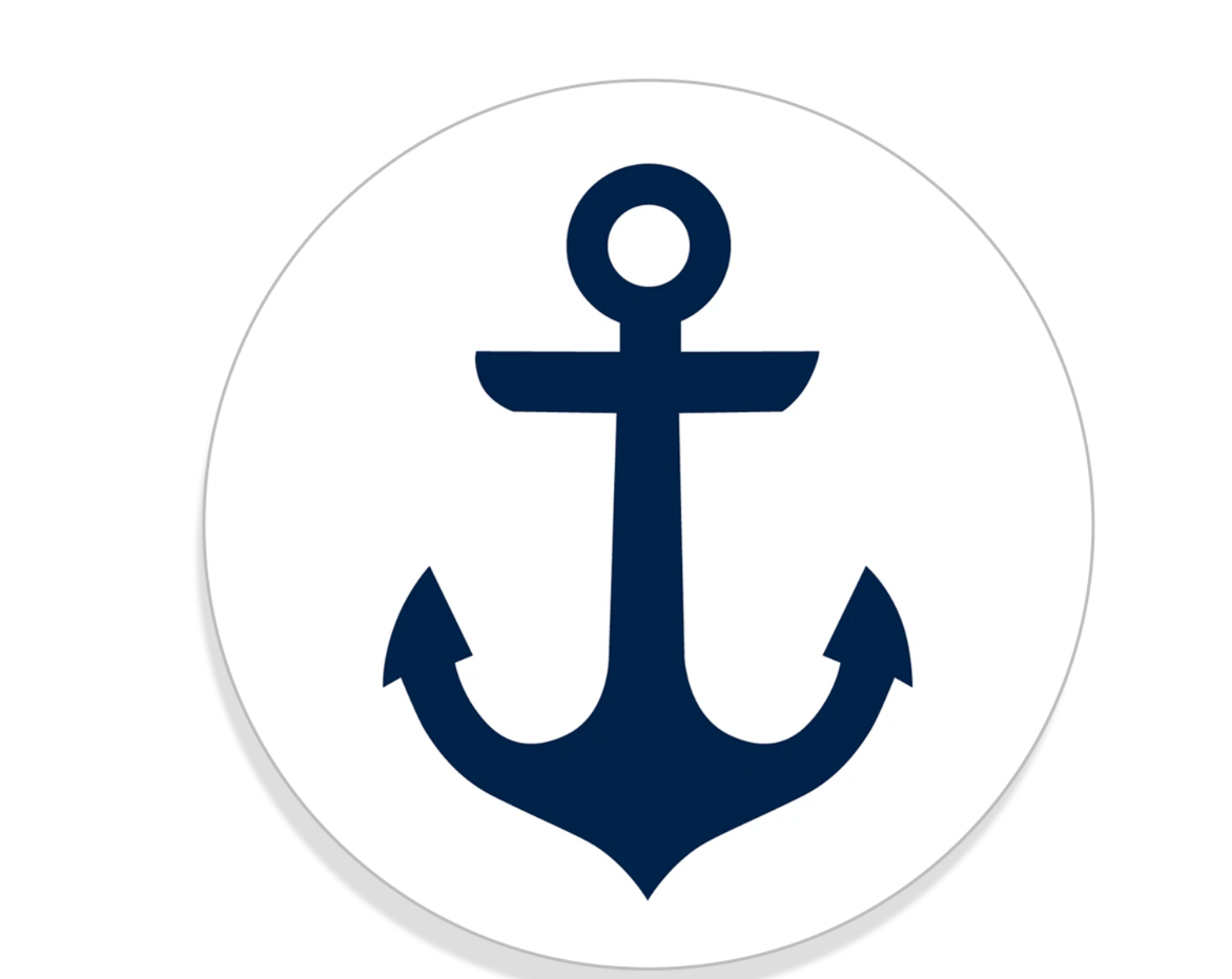Bogg Bag Bogg Bit NAVY ANCHOR