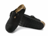 Birkenstock W Boston Suede BLACK - NARROW