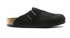 Birkenstock W Boston Suede BLACK - NARROW