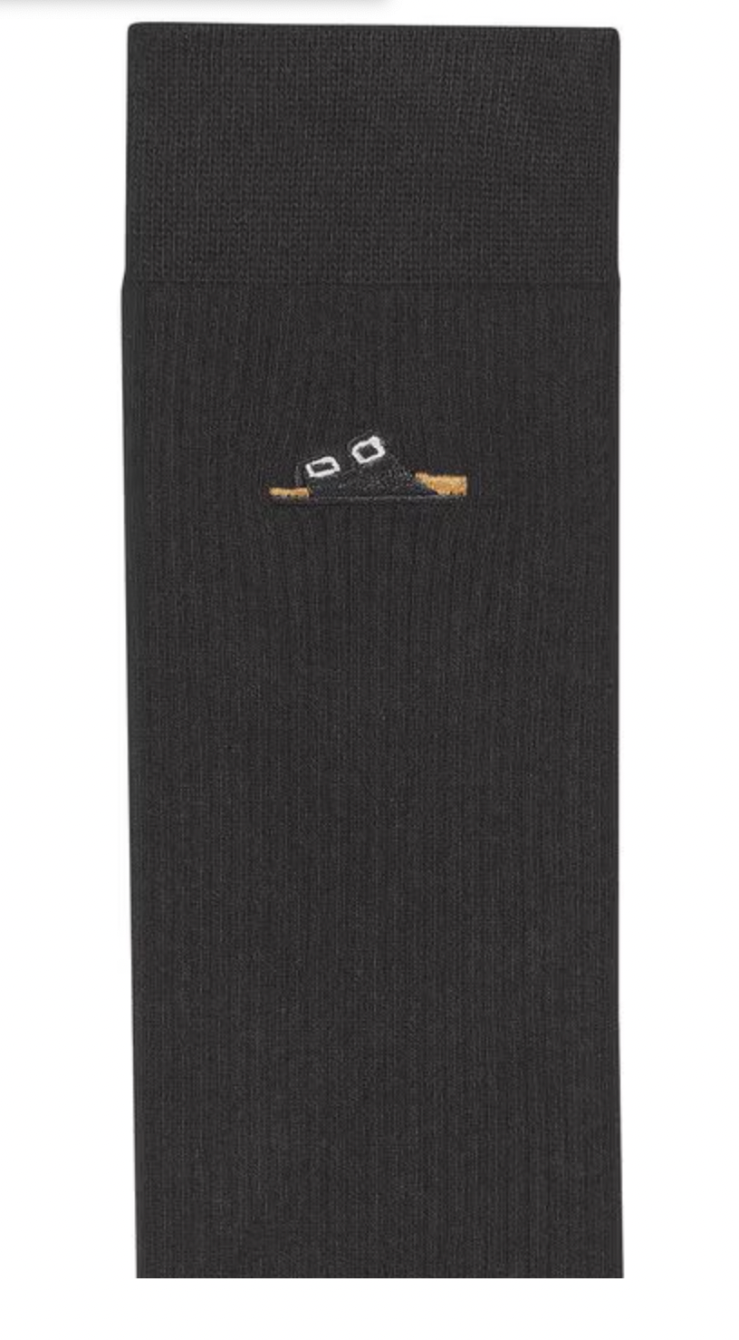 Birkenstock Cotton Rib Socks BLACK
