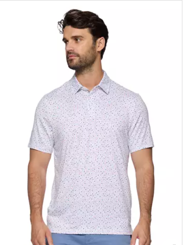 Flag & Anthem M SS Chester Americana Polo WHITE