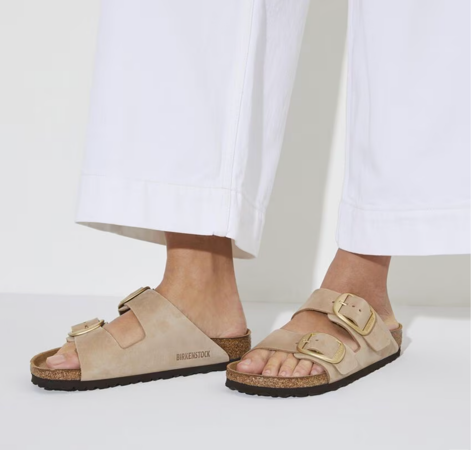 Birkenstock W Arizona Big Buckle SANDCASTLE - NARROW
