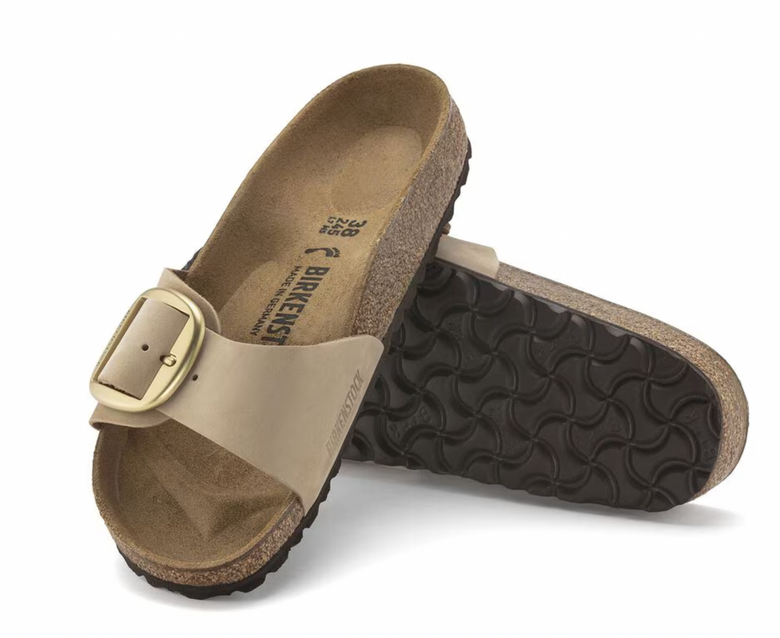 Birkenstock W Madrid Big Buckle SANDCASTLE - NARROW