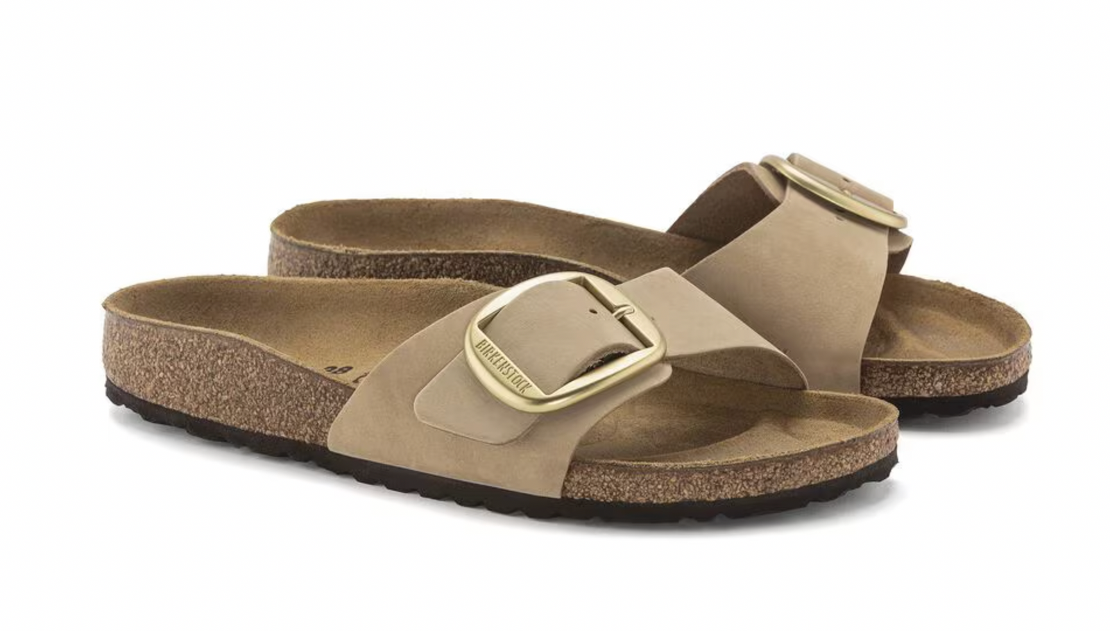Birkenstock W Madrid Big Buckle SANDCASTLE - NARROW