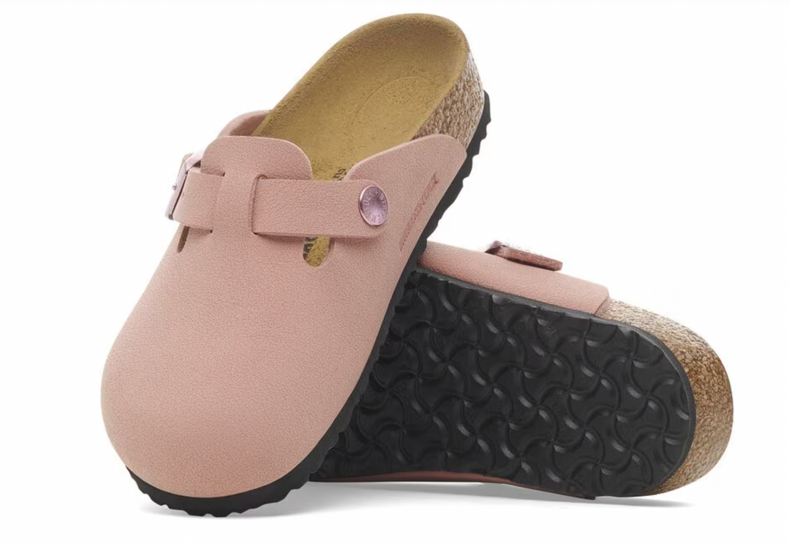 Birkenstock Kids Boston Birkibuc PINK CLAY