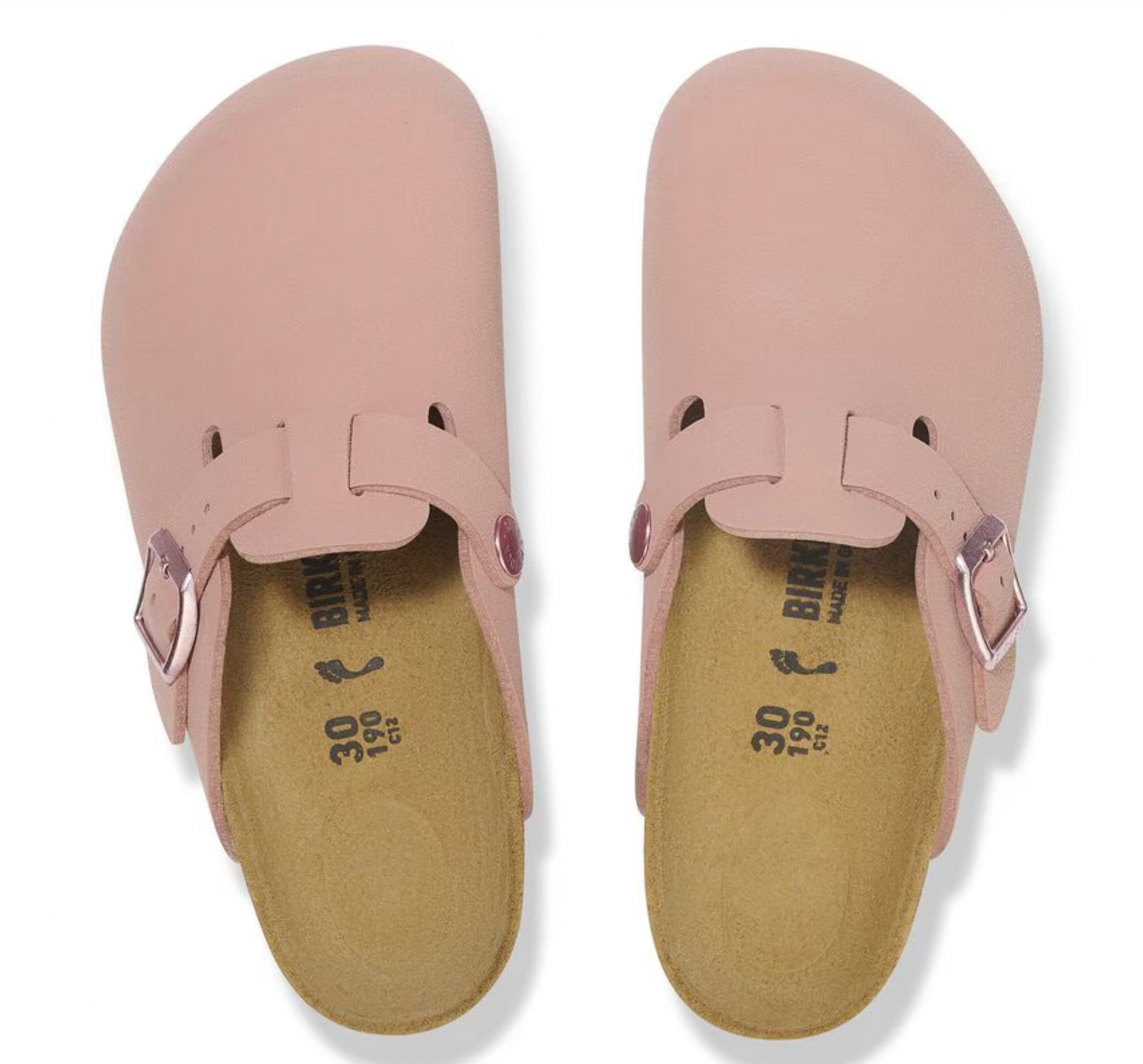 Birkenstock Kids Boston Birkibuc PINK CLAY