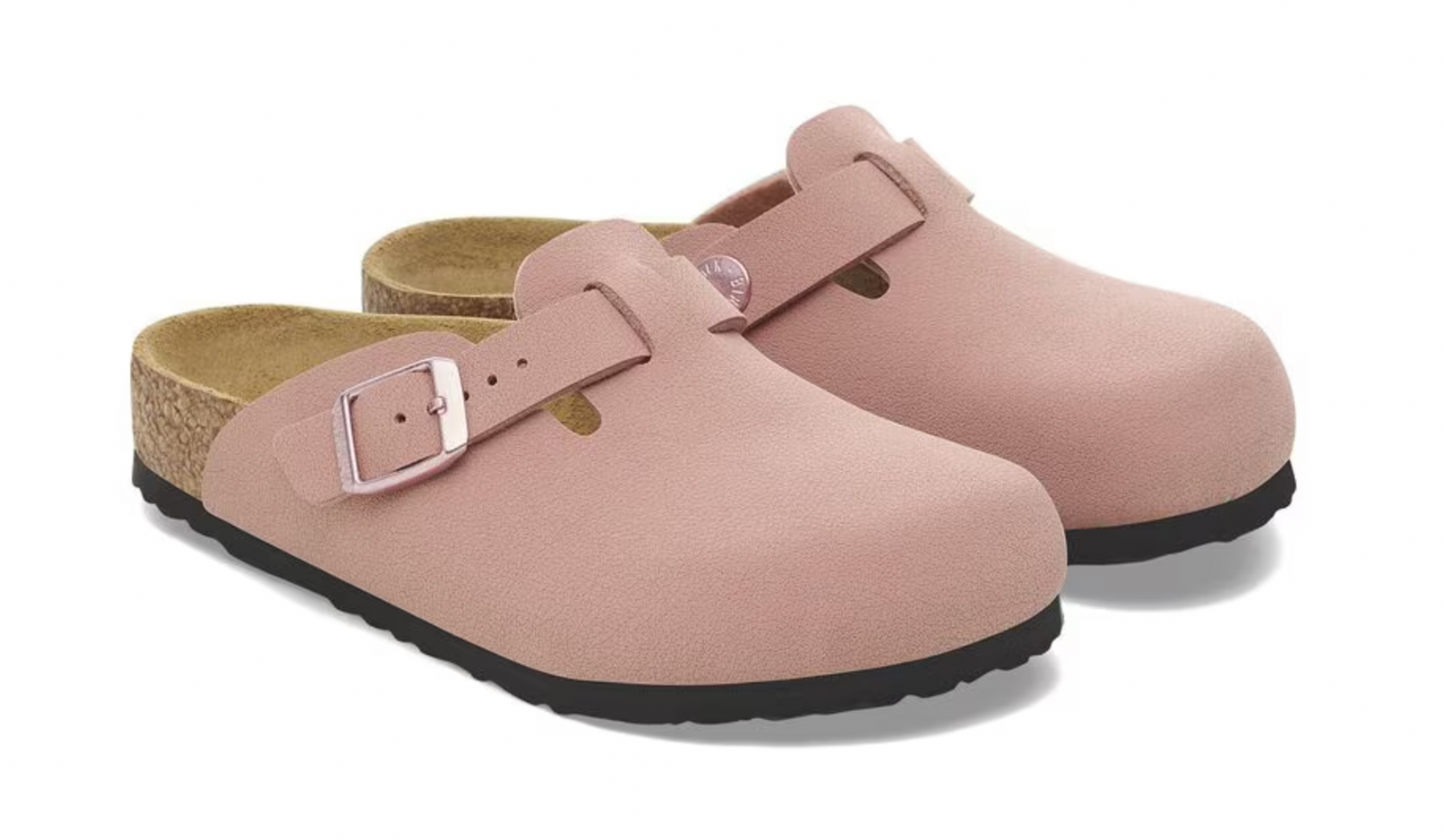 Birkenstock Kids Boston Birkibuc PINK CLAY