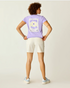 Carve Designs W Oahu 6" Twill Short BIRCH