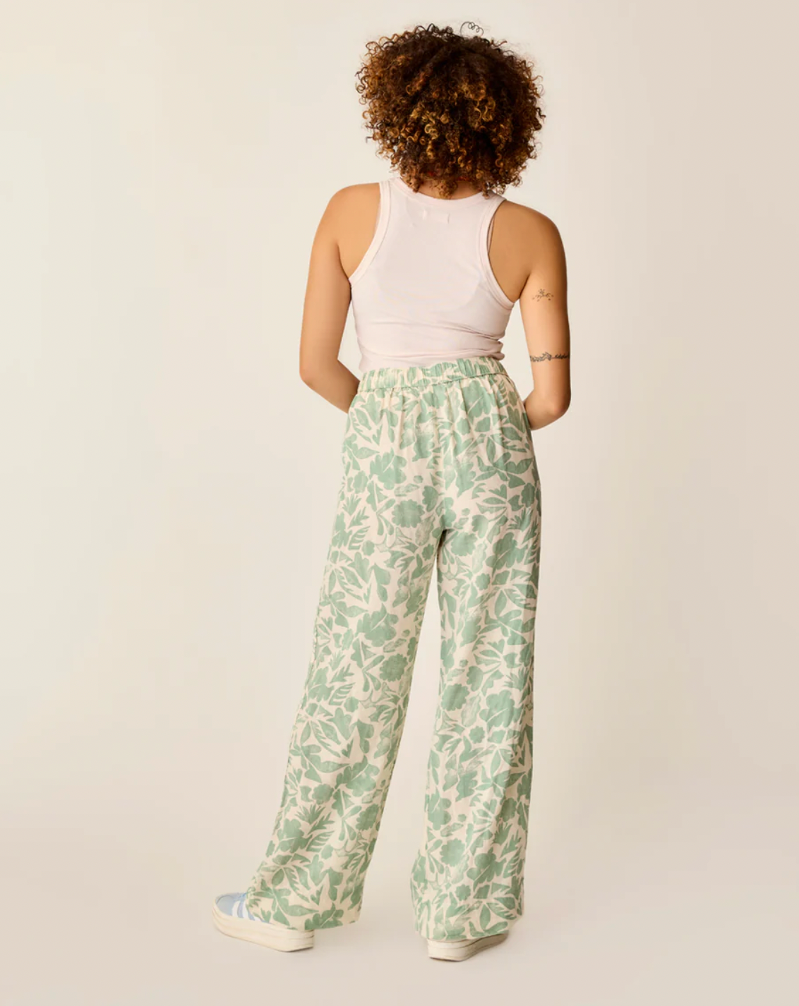 Carve Designs W Nico Linen Pant HAZE MEZCAL